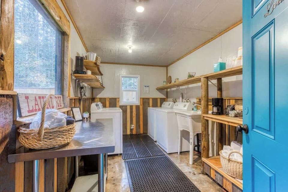 Keep your adventure gear clean! Our fully stocked laundry room offers convenience during your stay.