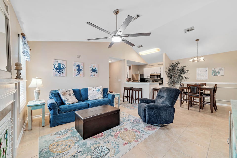 Our magnificent coastal retreat is thoughtfully furnished and decorated to provide the perfect backdrop for your relaxing getaway.