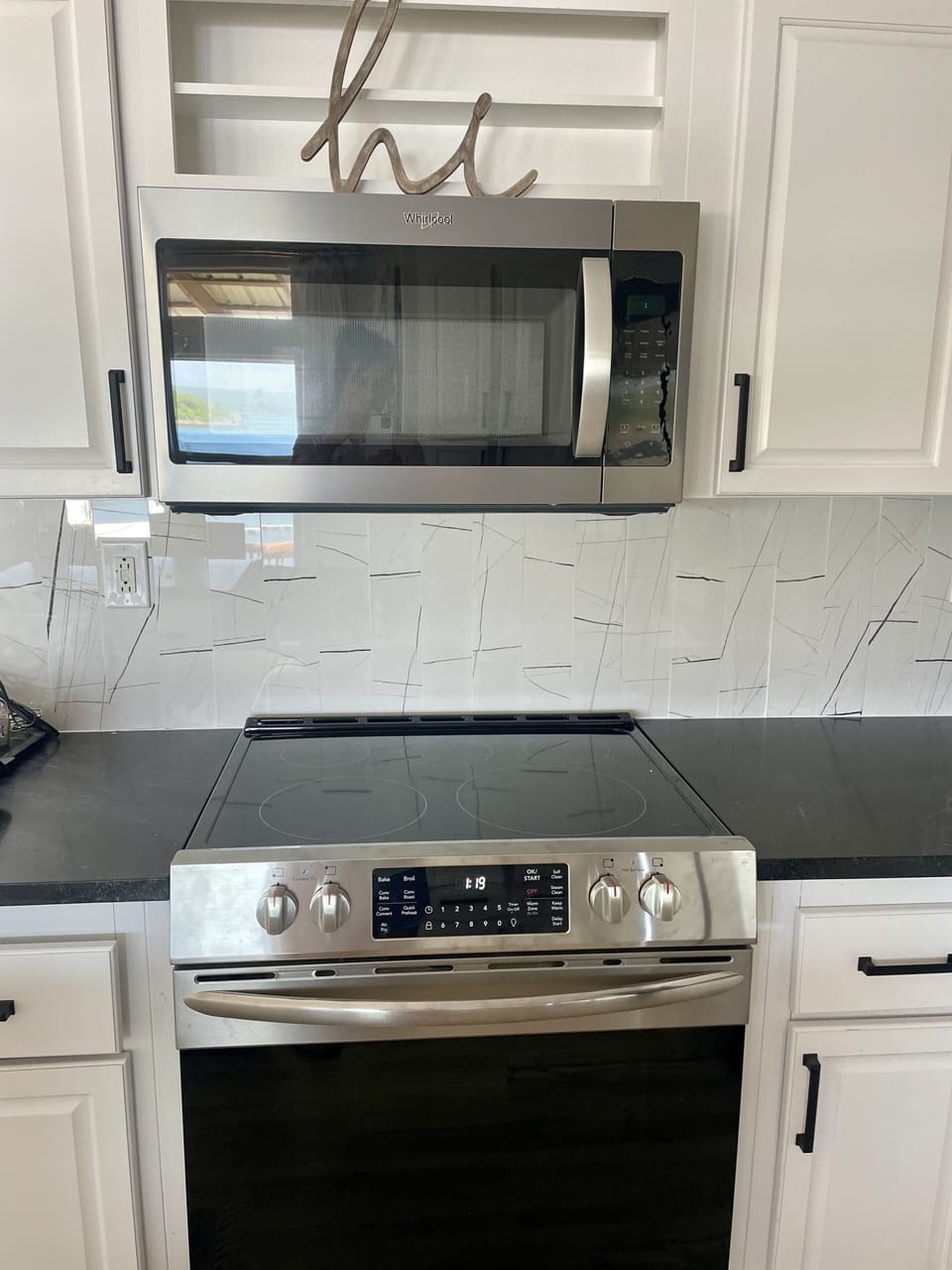 convection stove with built-in airfry