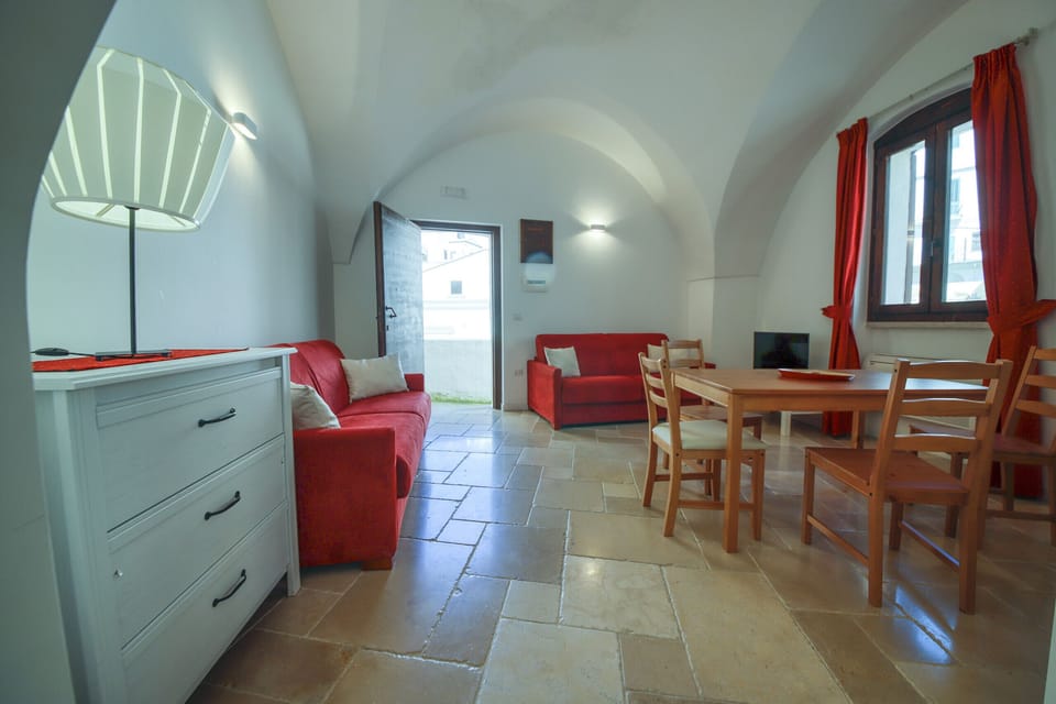 living room Le Stanze del Melograno - Stanza 4