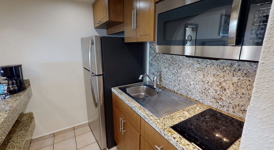Suite's Modern Kitchenette - Dine In Style at Villa del Palmar Cabo.