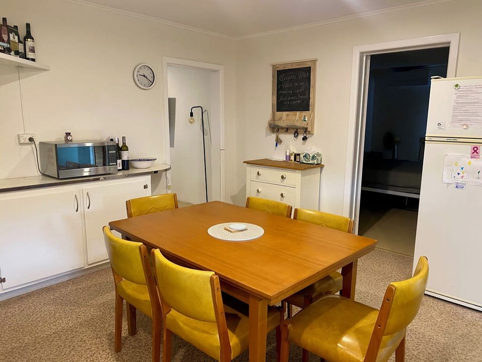 Space to bring a coffee machine. 