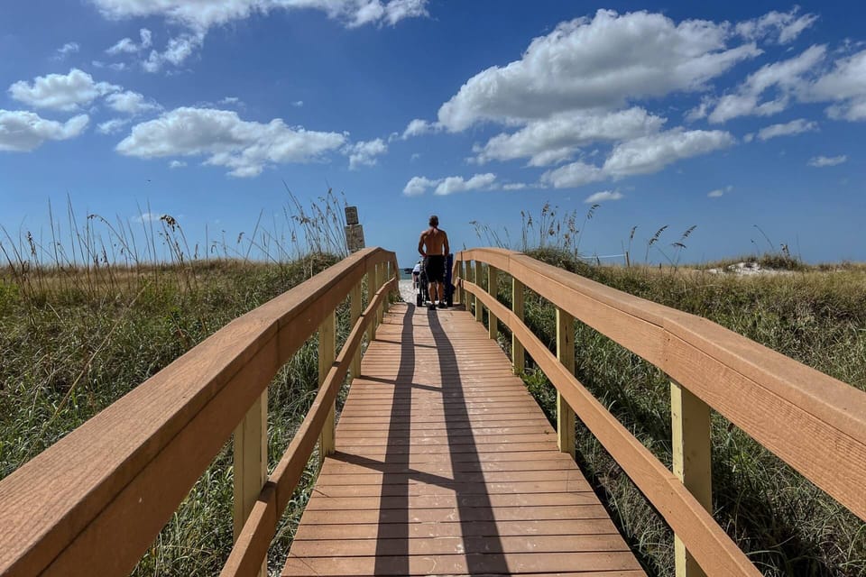 Looking for that perfect beachfront getaway? Sunset Vistas on the beaches of beautiful Treasure Island is your place!