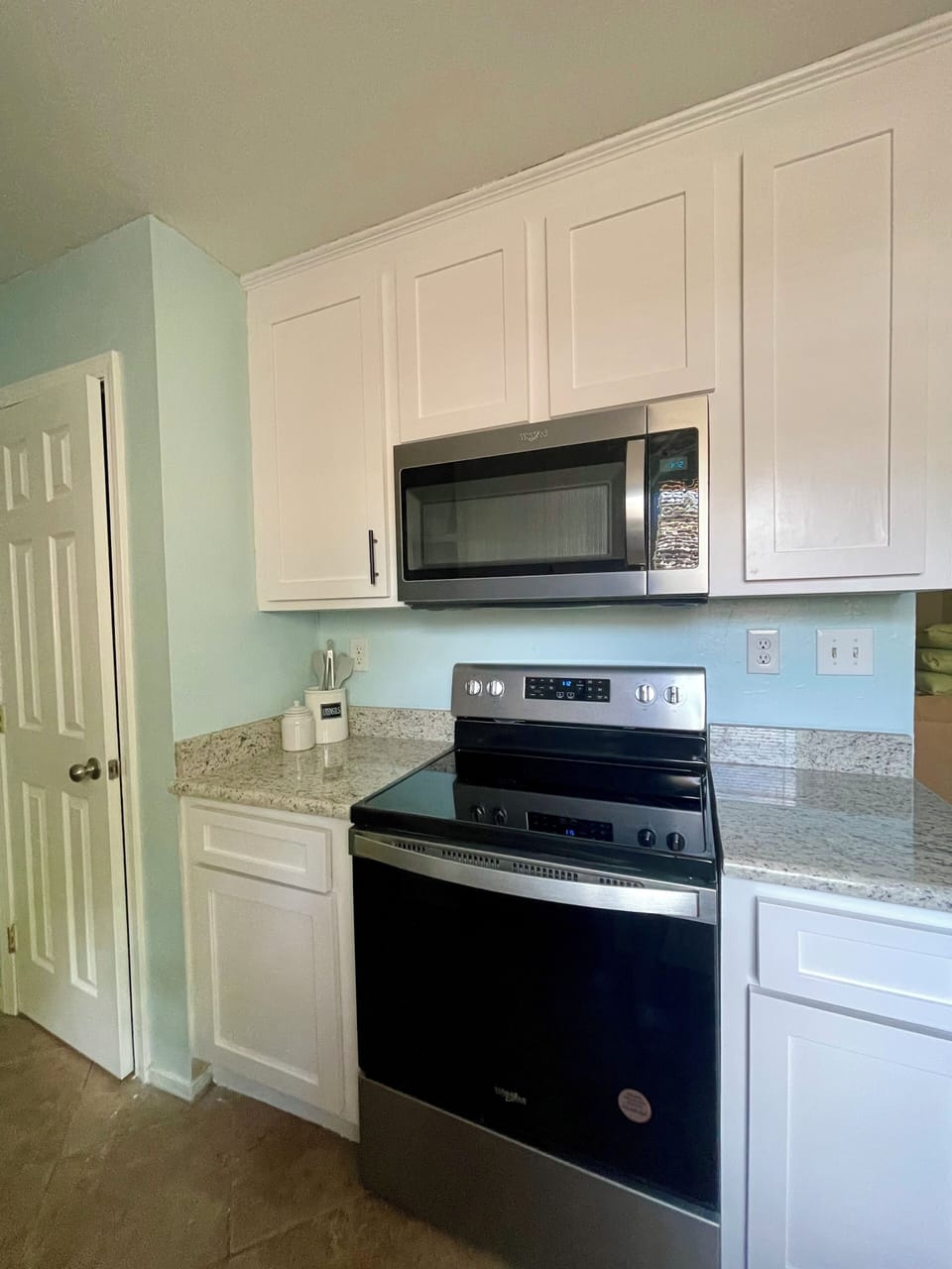 Cooking area- all new