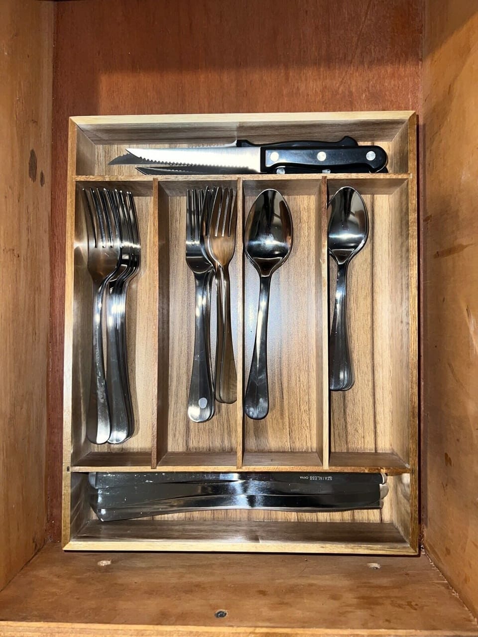 Plenty of flatware