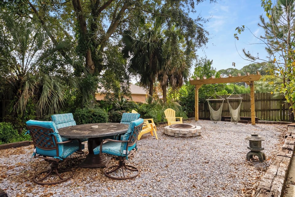Shared backyard