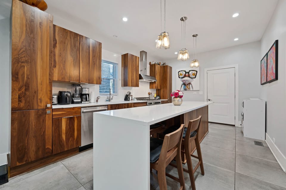 Indoors, Kitchen, Hardwood, Floor, Dining Room