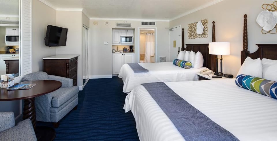 Settle in with roomy seating and an easy coastal vibe.