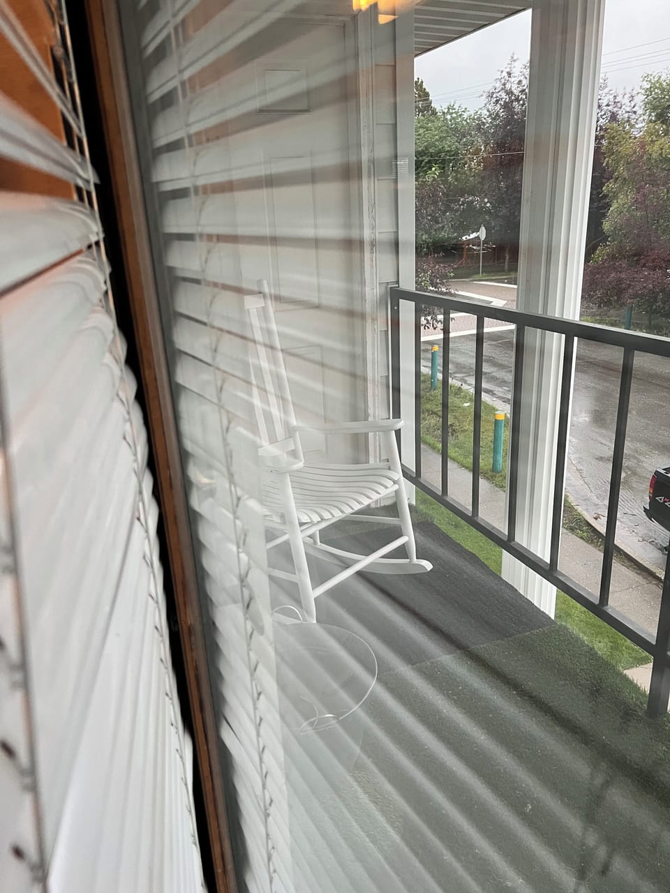Balcony off Master Bedroom.