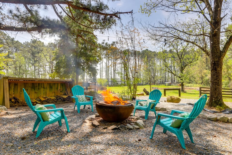 Shared Amenities | 2 Wood-Burning Fire Pits