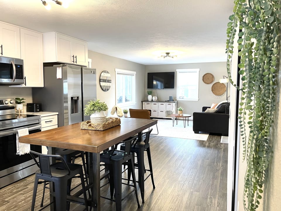 The Pigeon River Retreat Open Concept Living