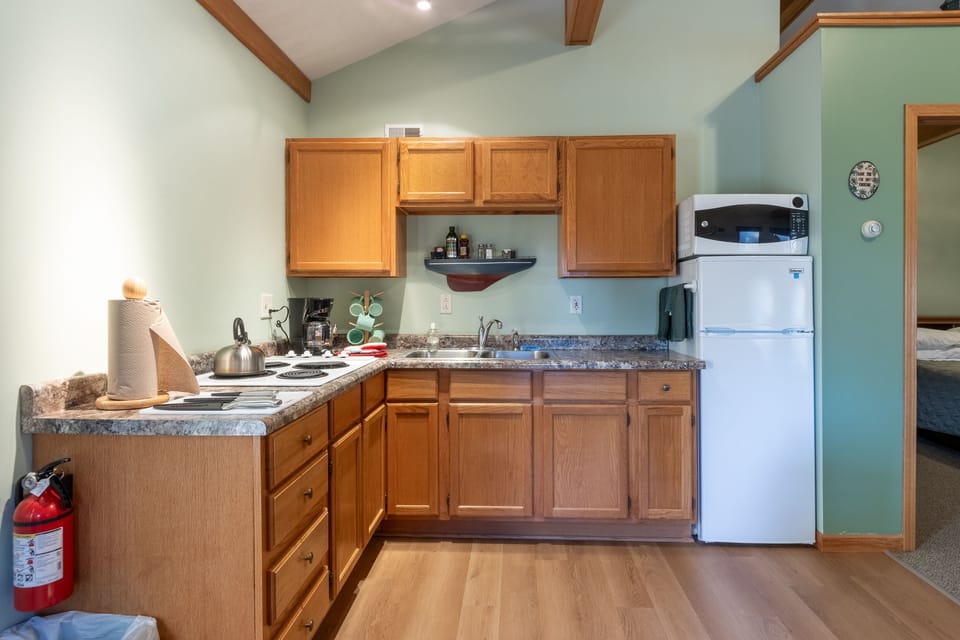 Upper level kitchen