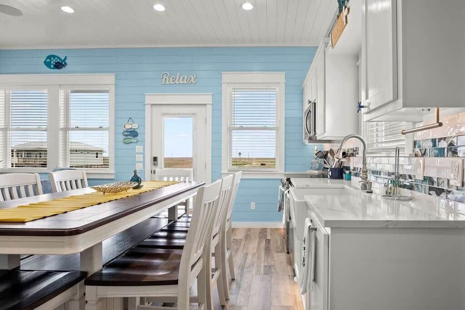 Fully stocked kitchen