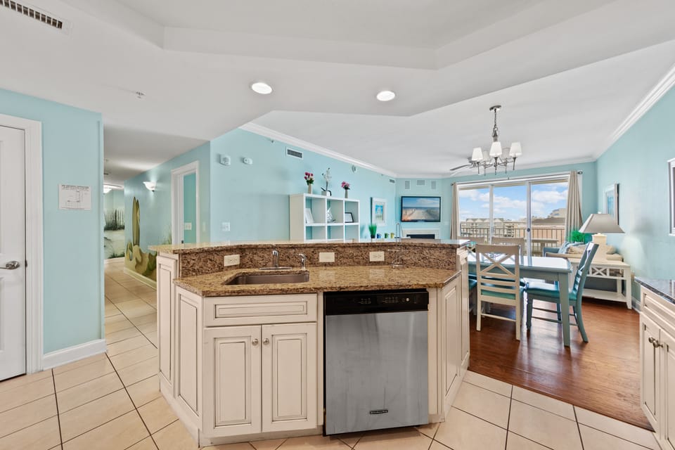 The Open Layout allows you to never miss out on the Family Fun.