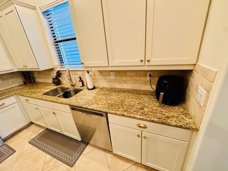 Kitchen will have everything you need to cook, including an air-fryer!