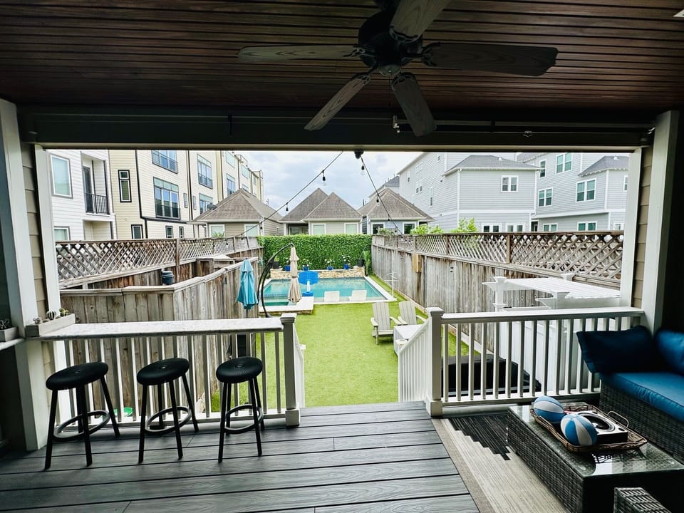 The view from your covered patio!