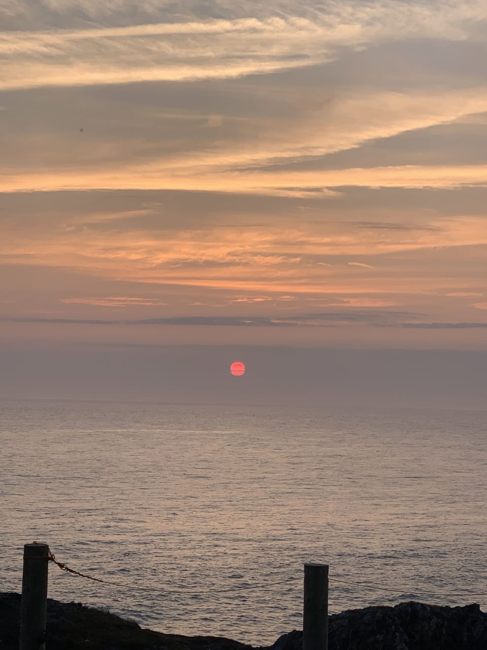 As my great niece would say "I think this is a 2 cookie sunset"!!