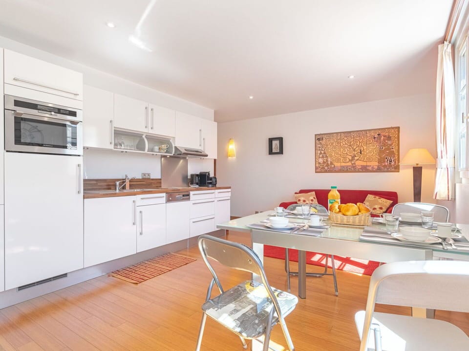 Furniture, Cabinetry, Table, Countertop, Wood, Kitchen, Flooring, Floor, Building, Living Room