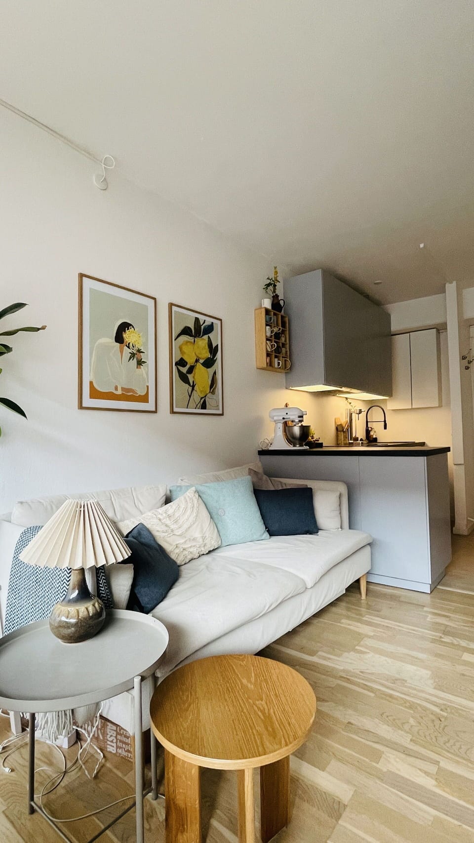 Kitchen, Living Room