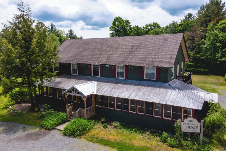 The Lodge can easily accommodate your large group.