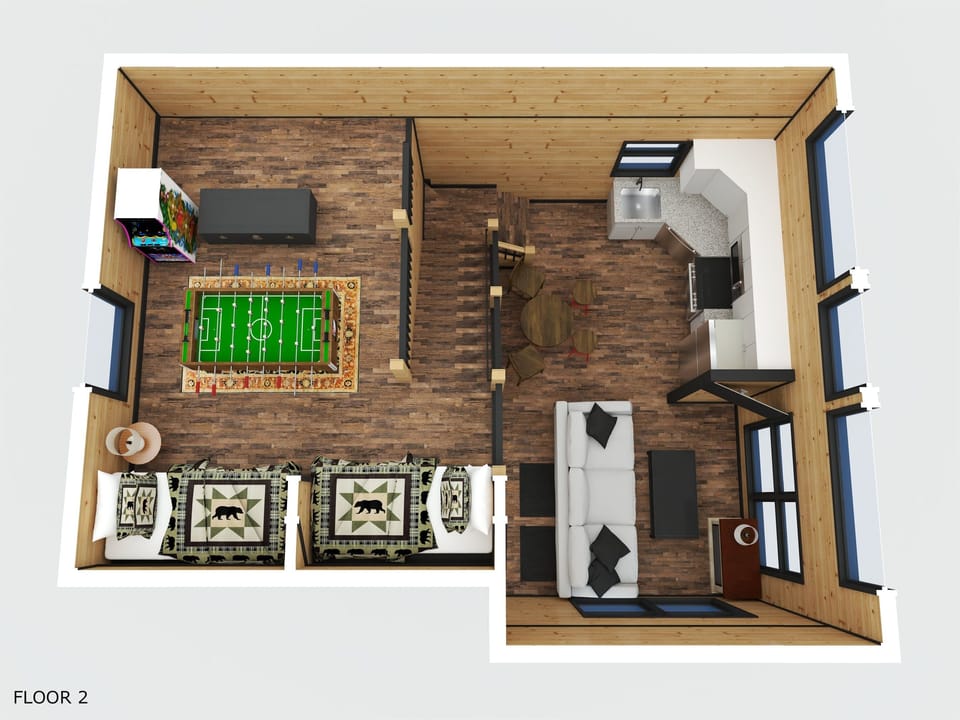 Loft floor plan