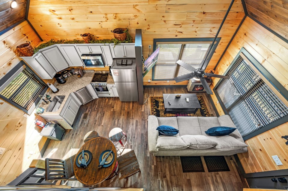 Open concept living space