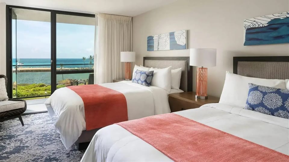 Oceanfront room example, please ask what views are available for your week. 