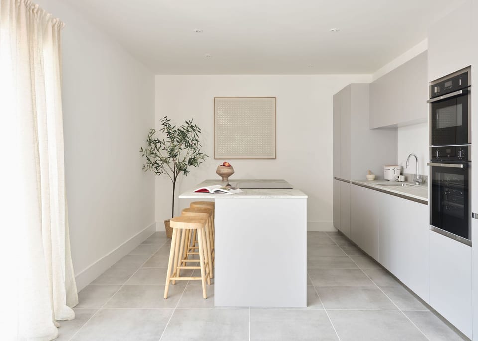 Well equipped designer kitchen