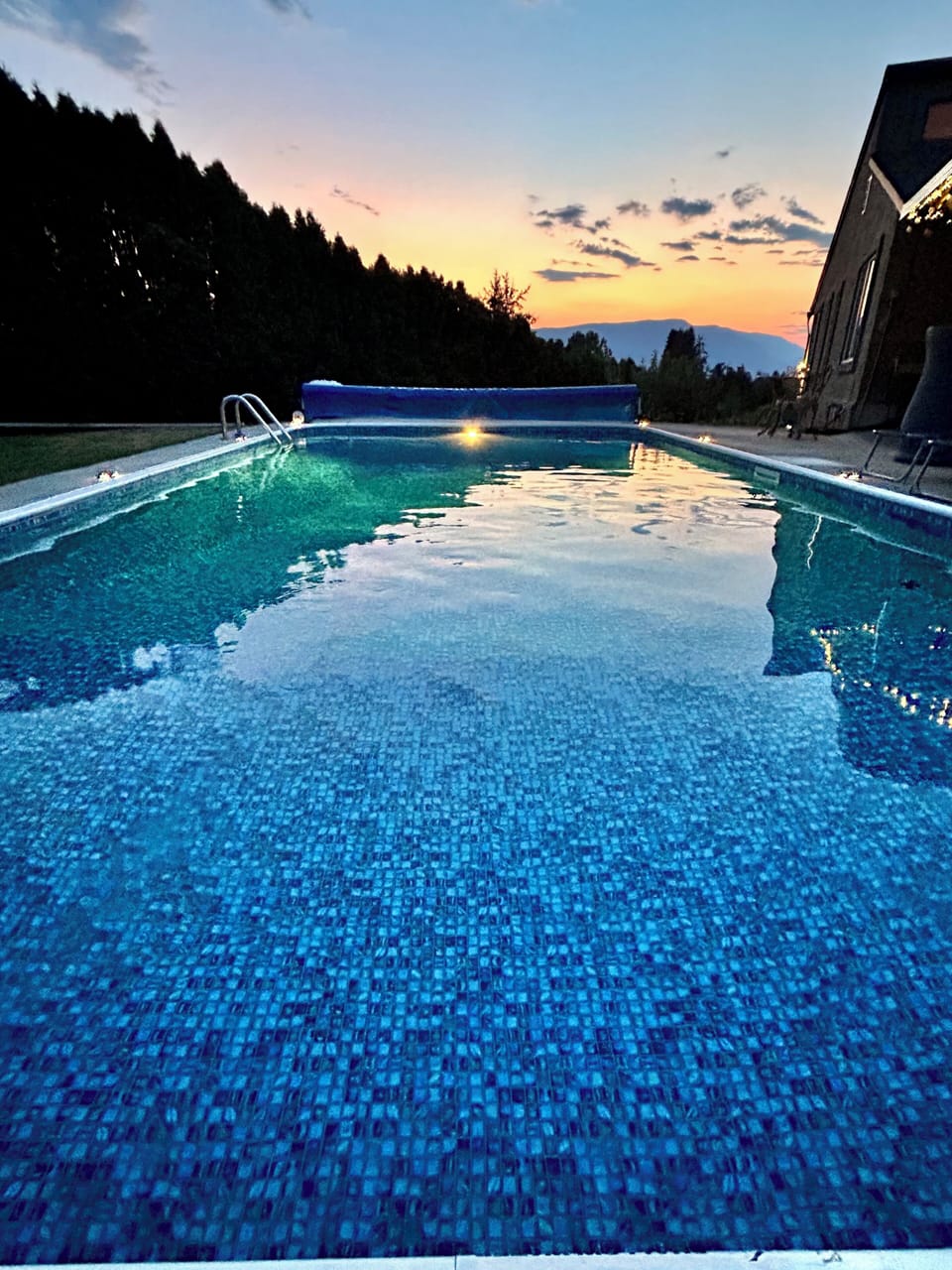 16’ x 32’ Heated Salt Water Pool.