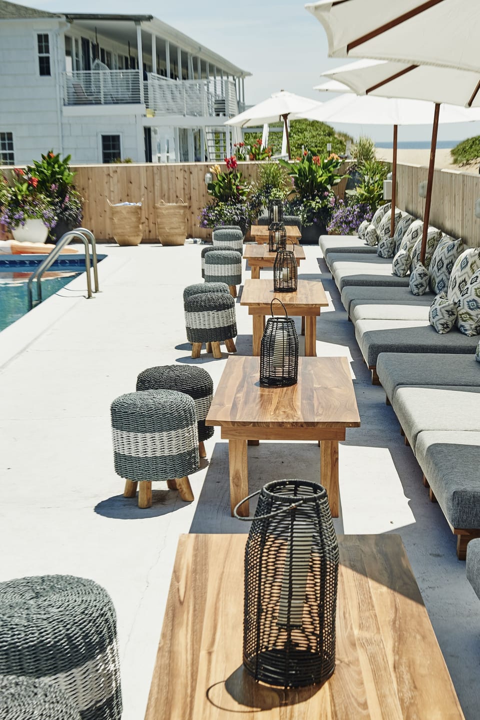 Pool umbrellas