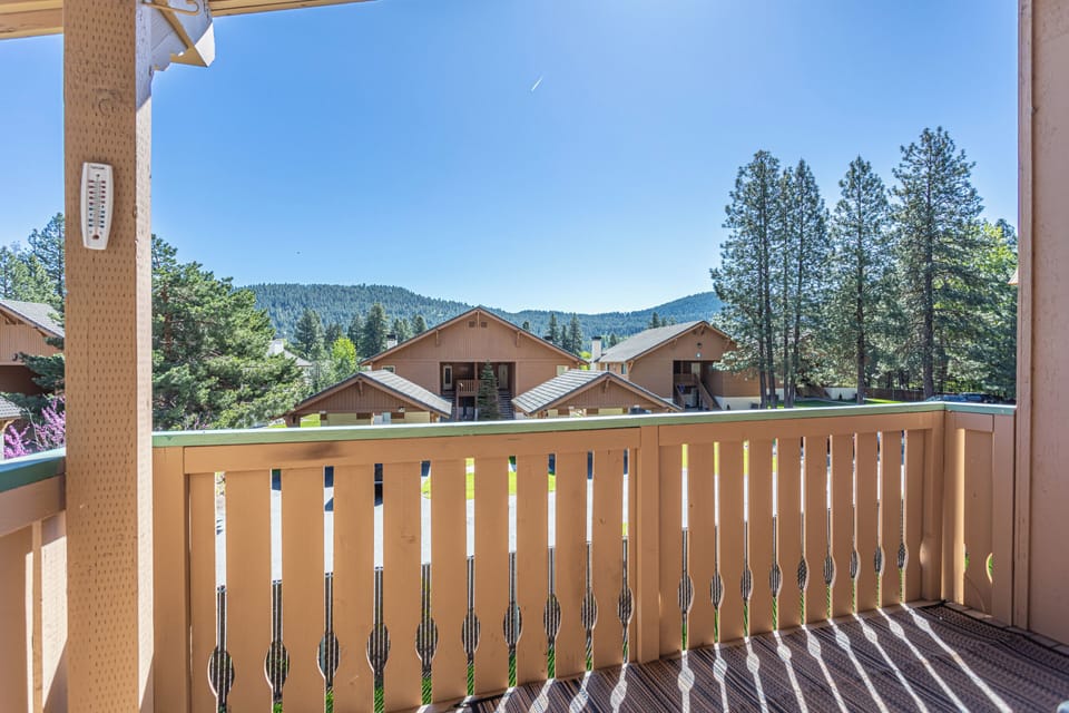 Views from private deck.