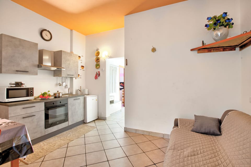 Sofa bed (sleeping area for studio)