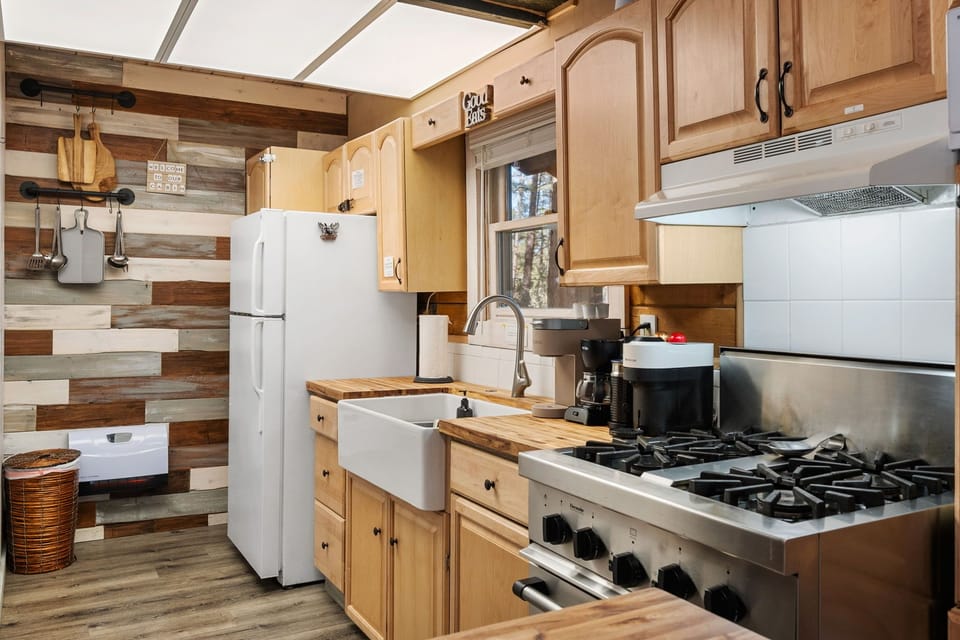 Large open kitchen
