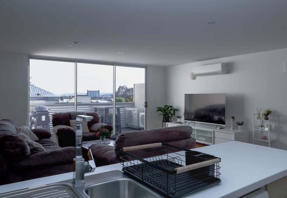 River views from the super comfortable living room