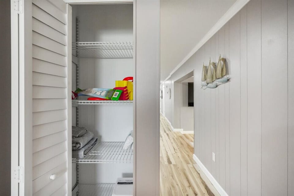 Linen Closet in Hall