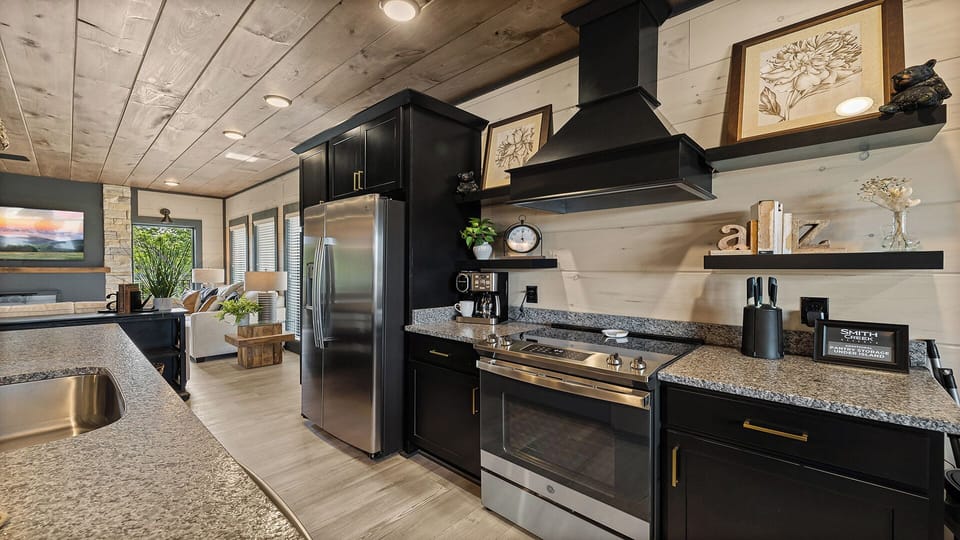 Fully Equipped Cabin Kitchen