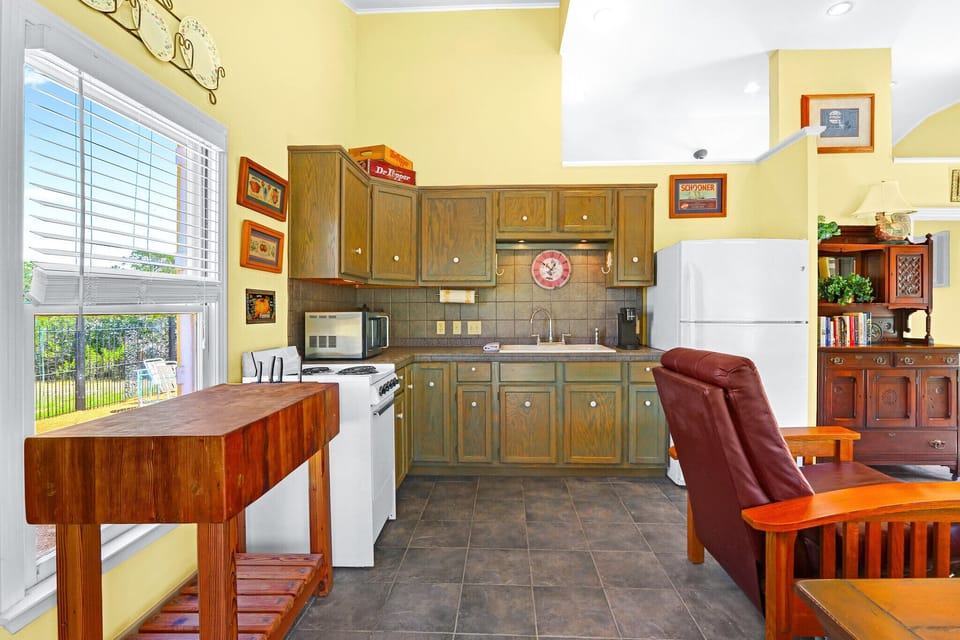 Upon entering the home