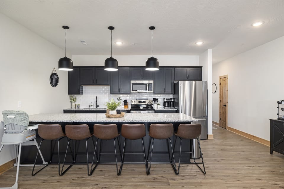 Kitchen and Dining Area