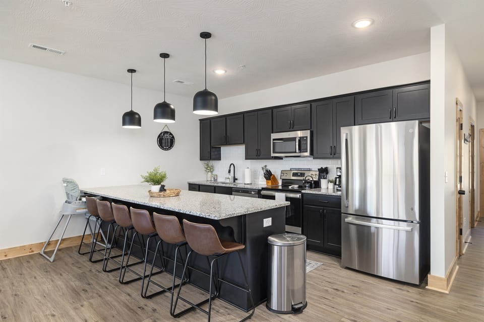 Kitchen and Dining Area