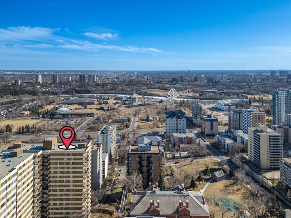 Drove view - located in the heart of Downtown Edmonton