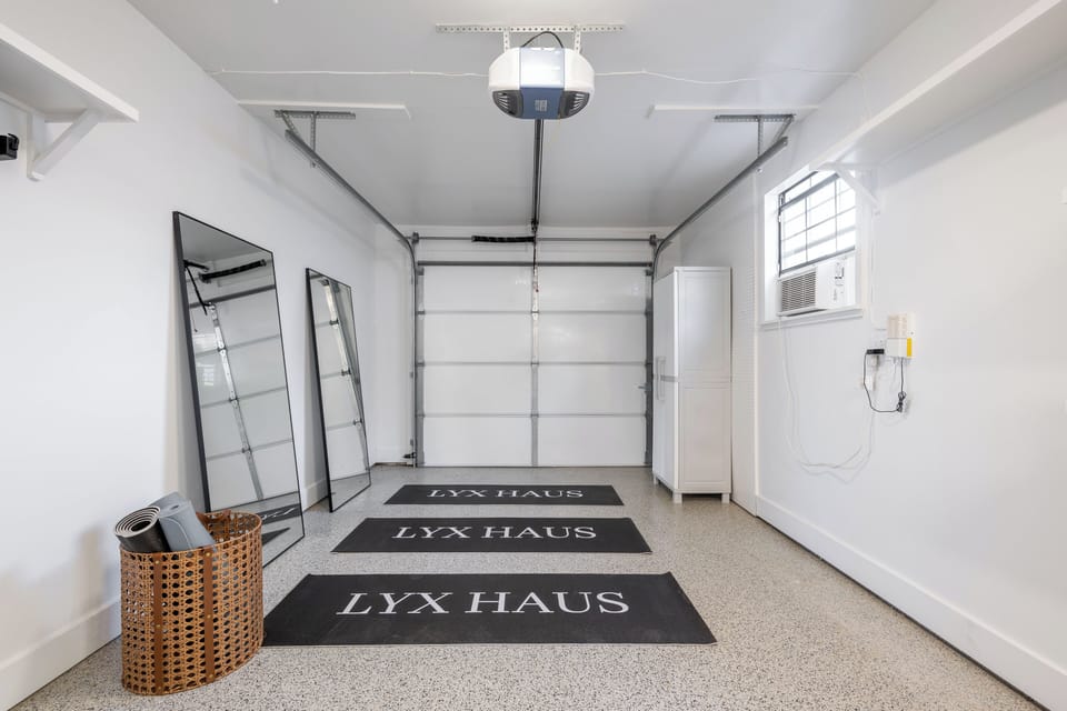 Wellness Room with Full Laundry