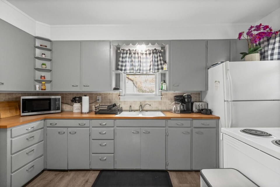 Kitchen and Sink View