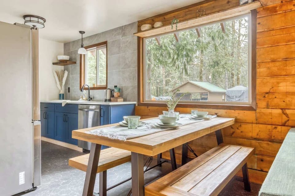 Amazing views from the dining space