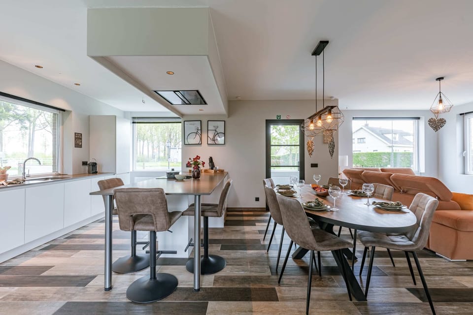 Newly renovated kitchen with beautiful views