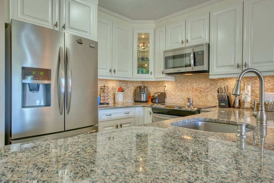 Kitchen with Granite Counters