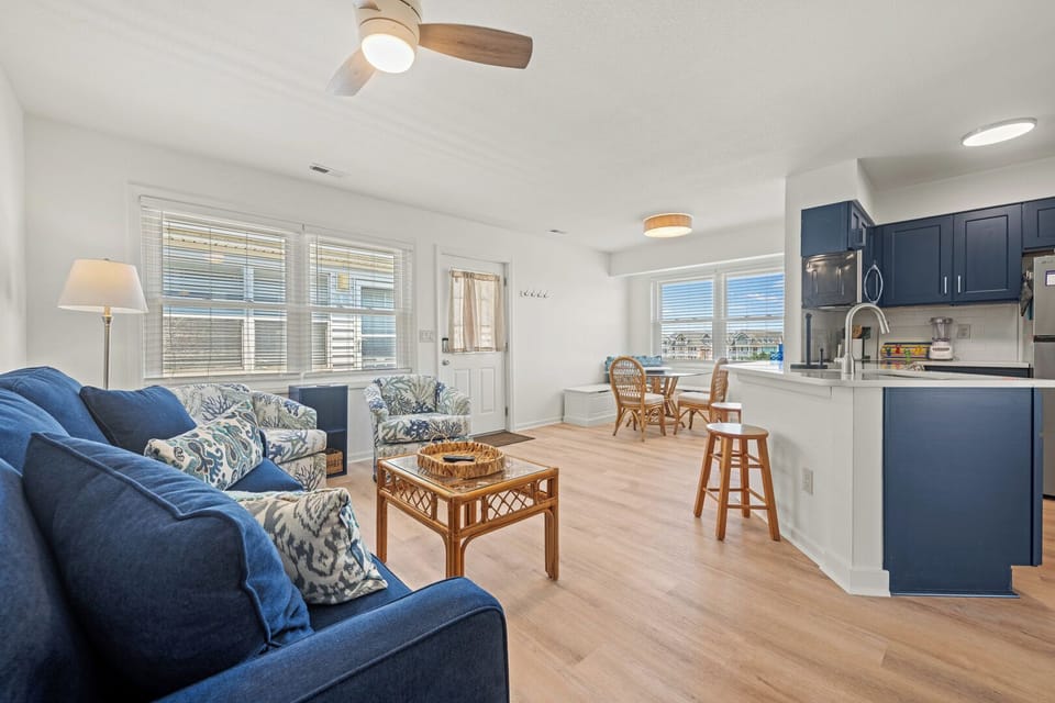 Living Area with Flat Screen TV