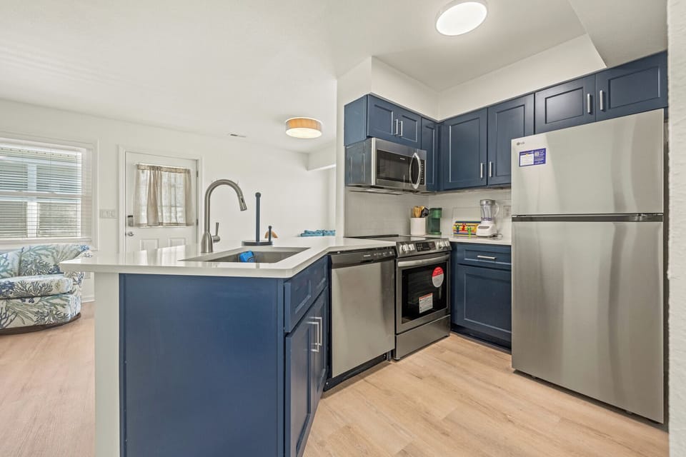 Kitchen with Bar Stool Seating