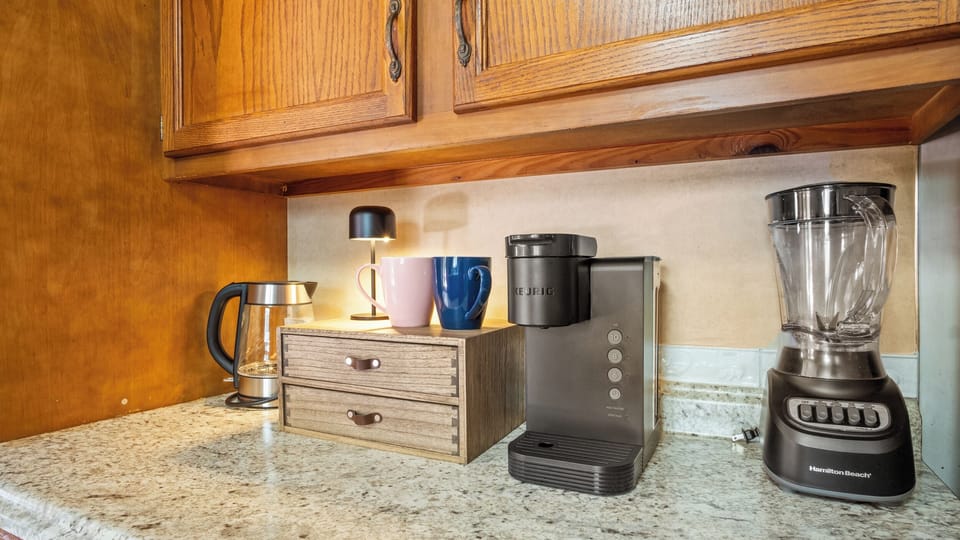 Start your day right with a convenient coffee station