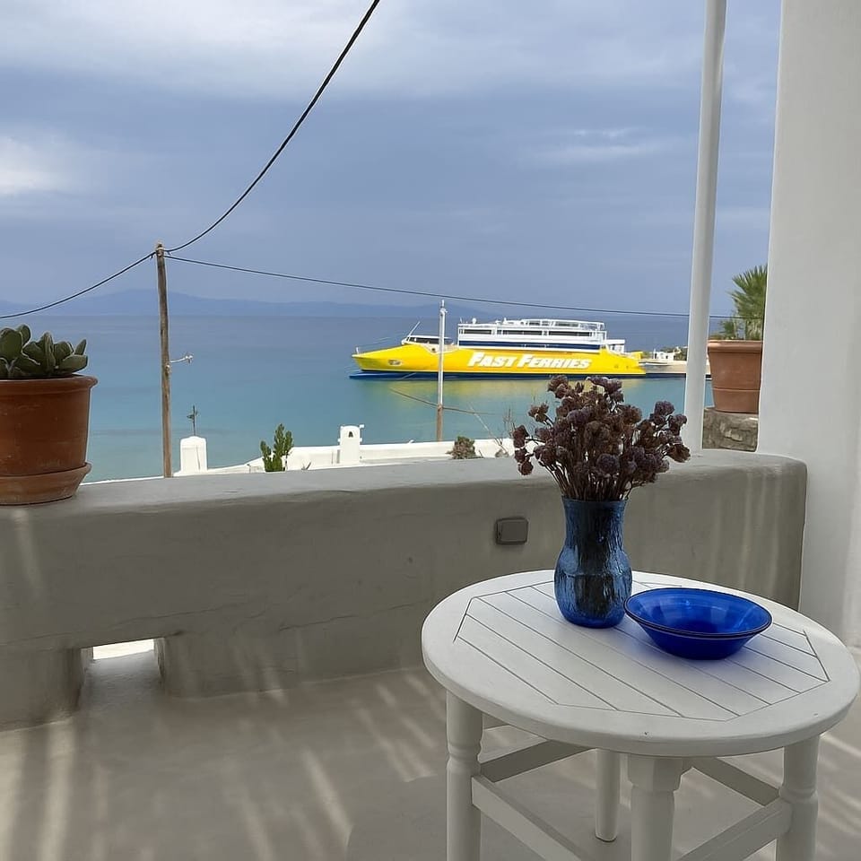 Scenic view from the property with a sea backdrop

