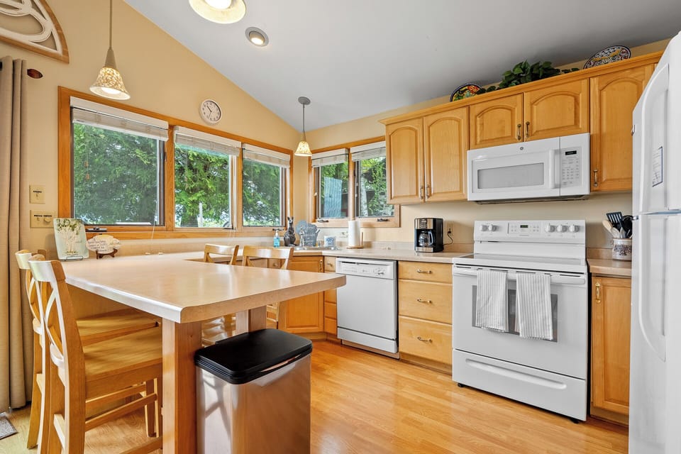 Fully equipped kitchen!